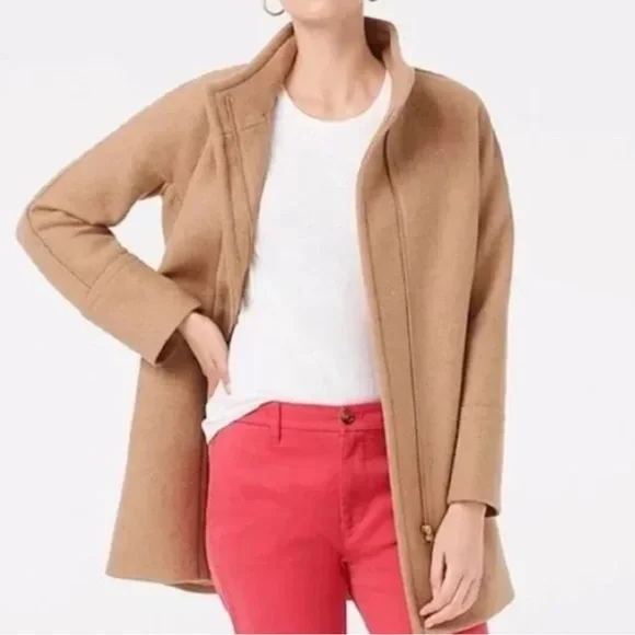 J Crew Stadium Cloth Cocoon Coat